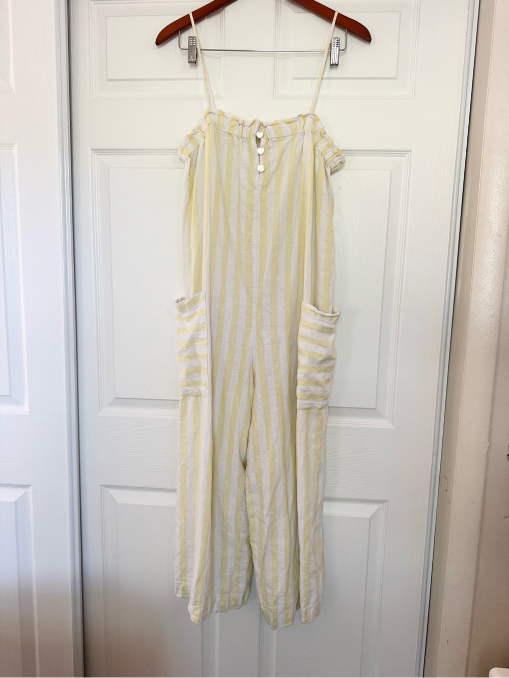 Stoney Clover x Target Lemon Stripe Linen Blend Jumpsuit – XS